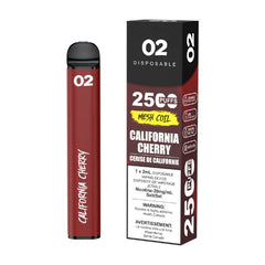 O2 2500 Puff Disposable